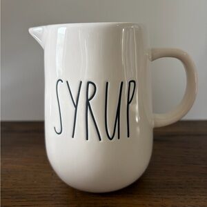 Rae Dunn Syrup Pitcher